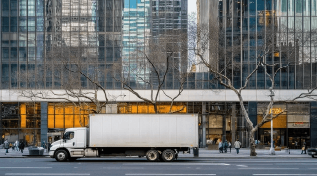 Truck In New York City