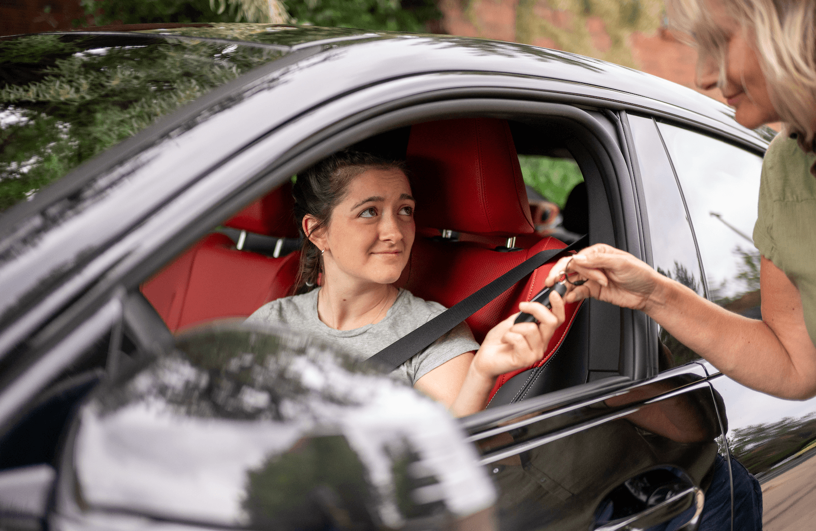 Teen Driver Holding Car Keys